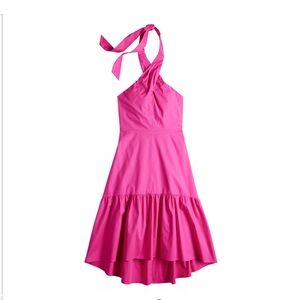 Nine West Pink Halter Midi Dress